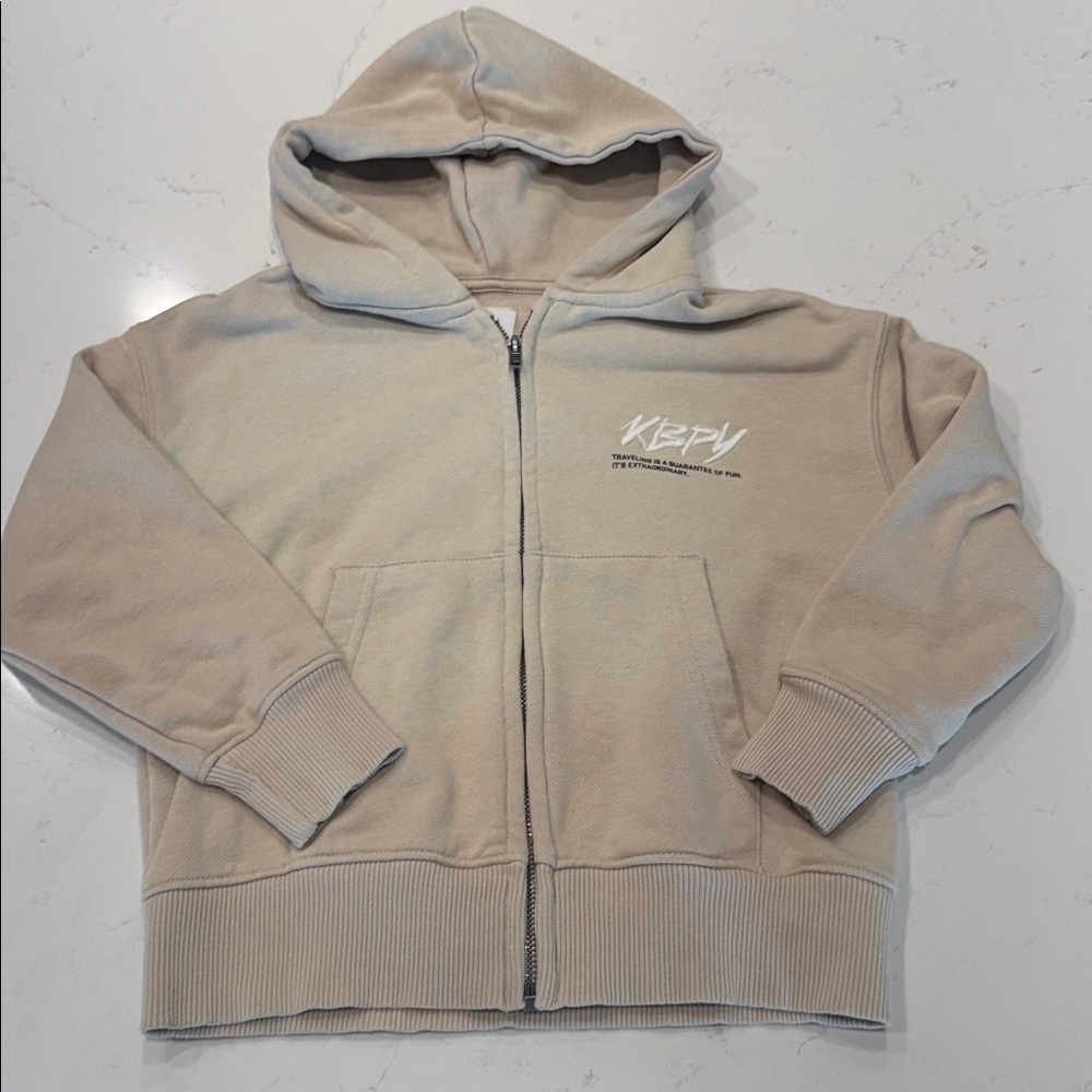 Zara Kids Beige Hoodie